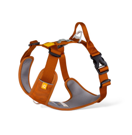 Woolly Wolf Шлея для собак Roam Harness Terracotta Ripple S